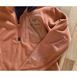 Arc’teryx fleece zip men’s small